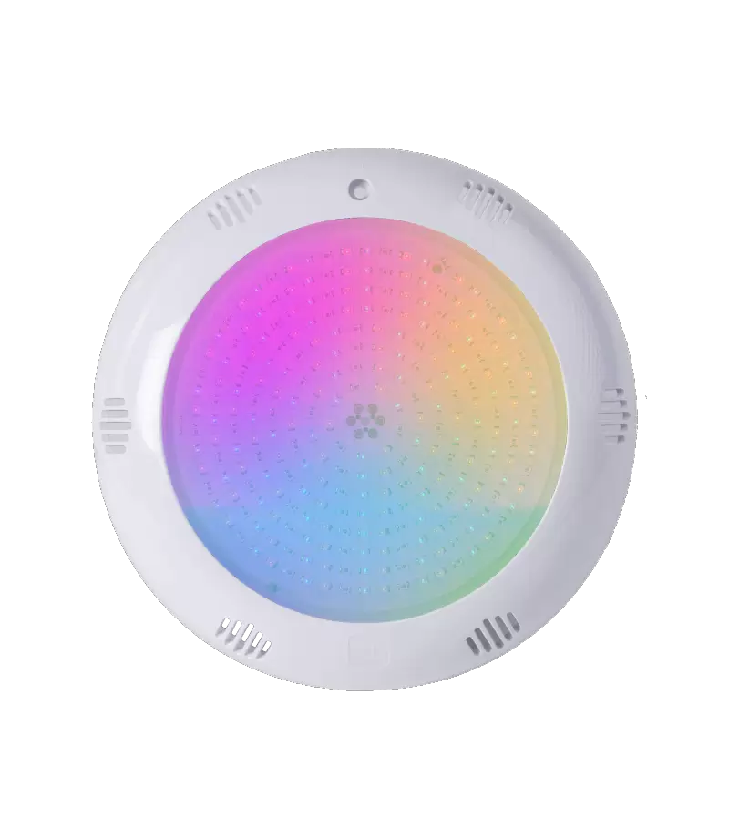 Proiector plat LED RGB 18W cu rama ABS pentru piscina  - Hayward