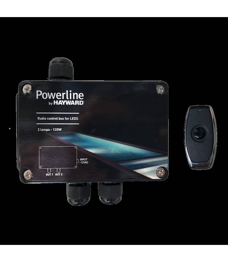 Modulator 2 iesiri Powerline 120W cu telecomanda - Hayward