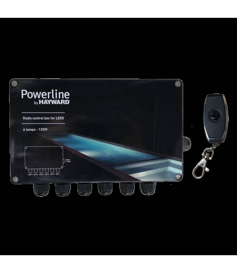 Modulator 6 iesiri Powerline 120W cu telecomanda - Hayward