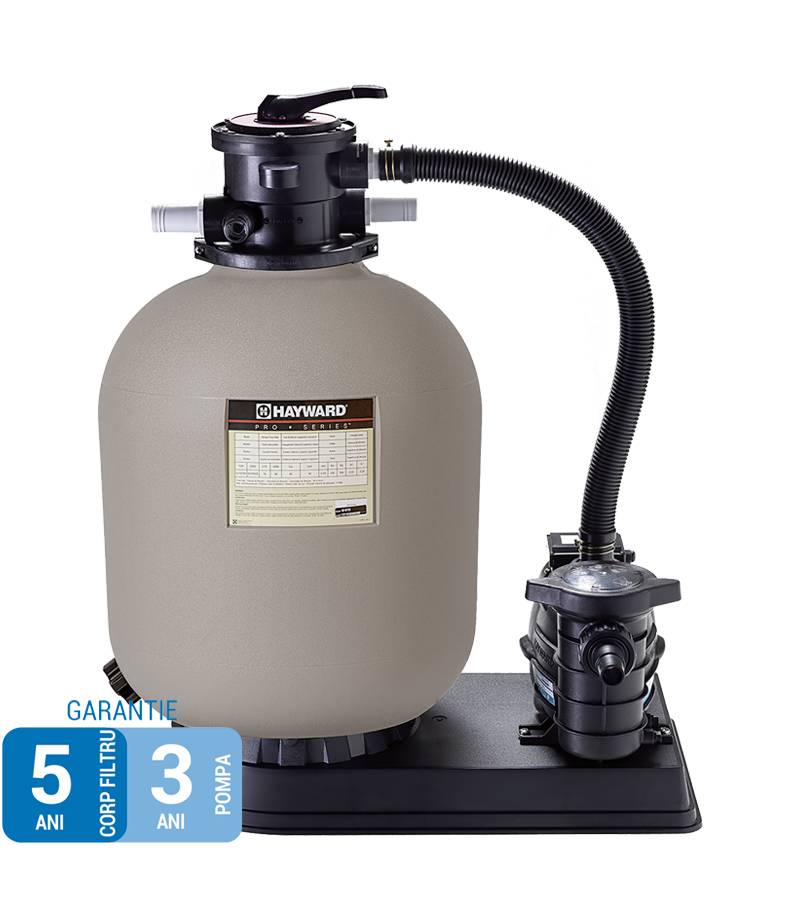Set filtrare compact pompa si filtru piscina - 6 m3/h - 0.33 CP - Hayward