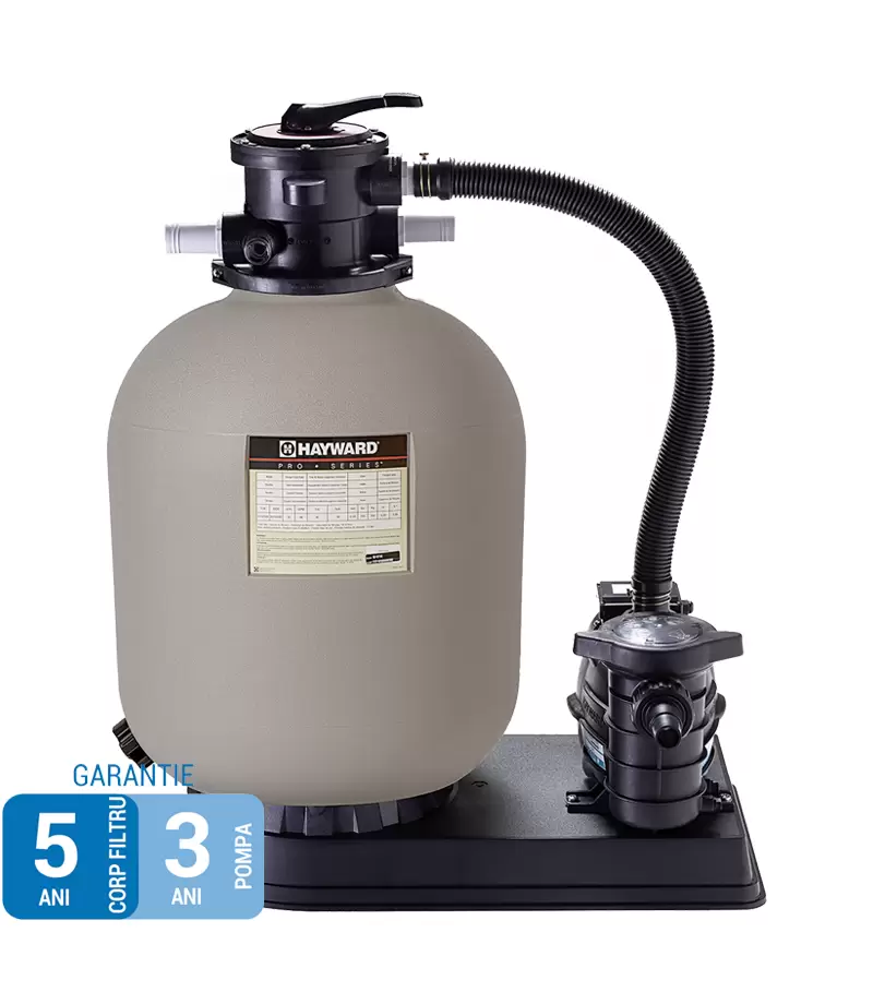 Set filtrare compact pompa si filtru piscina - 0.50 CP - 8 m3/h - Hayward