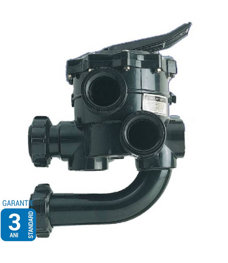 Vana multiport laterala 1.5" cu 6 cai pentru piscina - Hayward
