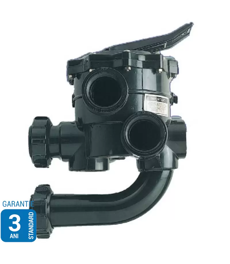 Vana multiport laterala 1.5" cu 6 cai pentru piscina - Hayward