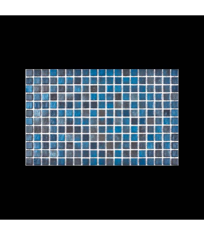 Mozaic din sticla Marin suport polybond, 2.5 x 2.5 cm