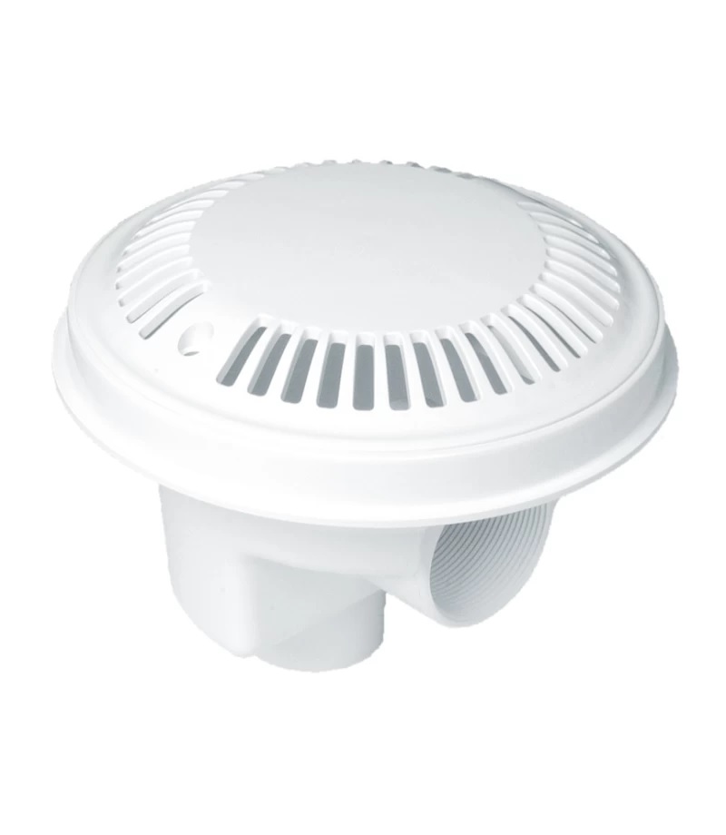 Sifon pentru beton cu grila antivortex D200mm - AstralPool