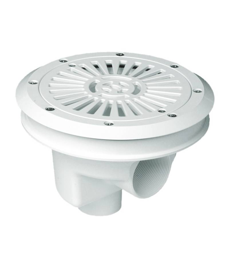 Sifon pentru liner Ø200 mm cu grilaj plat - AstralPool