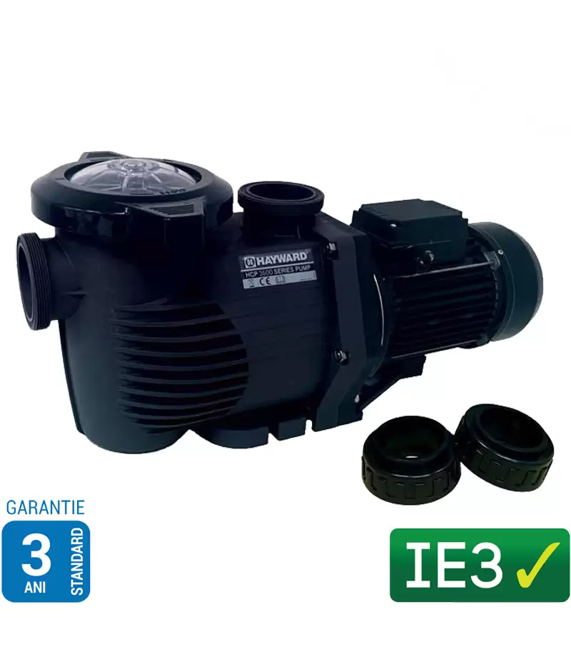 Pompa piscina HCP 3600 Series - 2.5 CP - 30 mc/h - 400 V IE3 - Hayward