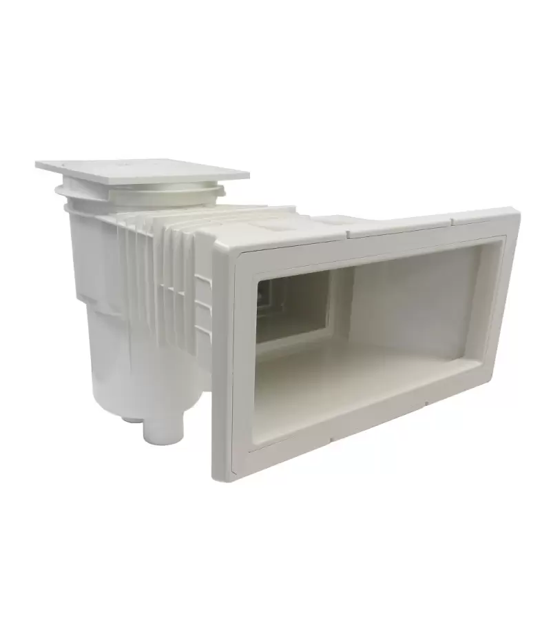 Skimmer 17.5L deschidere larga capac patrat si gat extins cu rama pentru beton - AstralPool