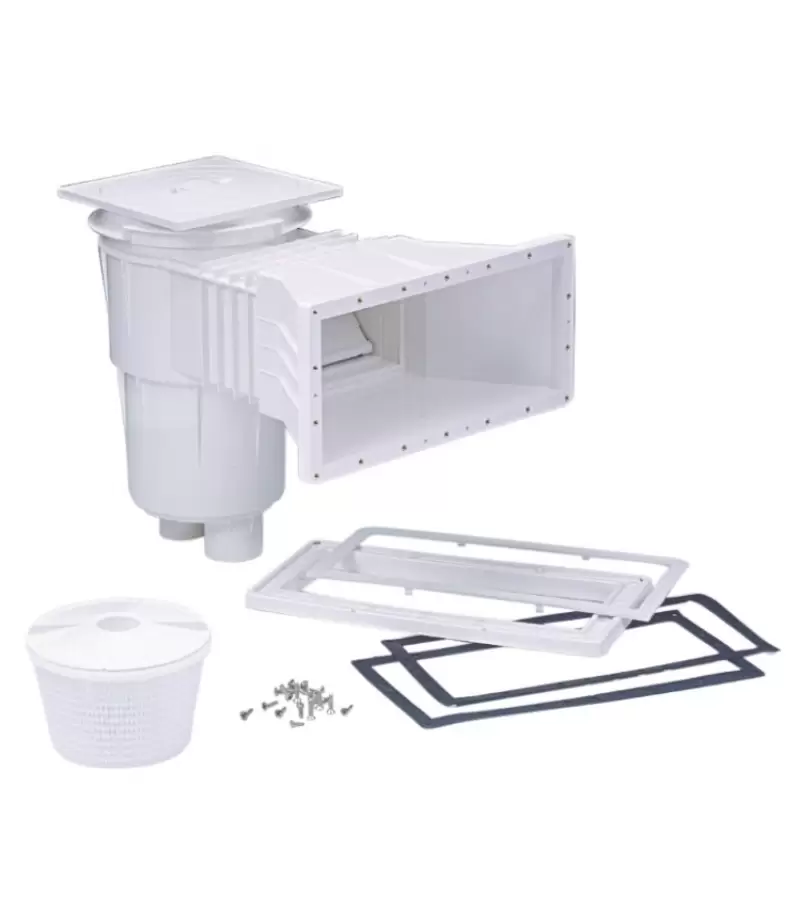 Skimmer 17.5L deschidere larga capac patrat si suruburi autofiletante pentru liner - AstralPool