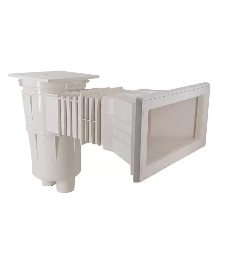 Skimmer 17.5L deschidere larga capac patrat si gat extins pentru liner - AstralPool