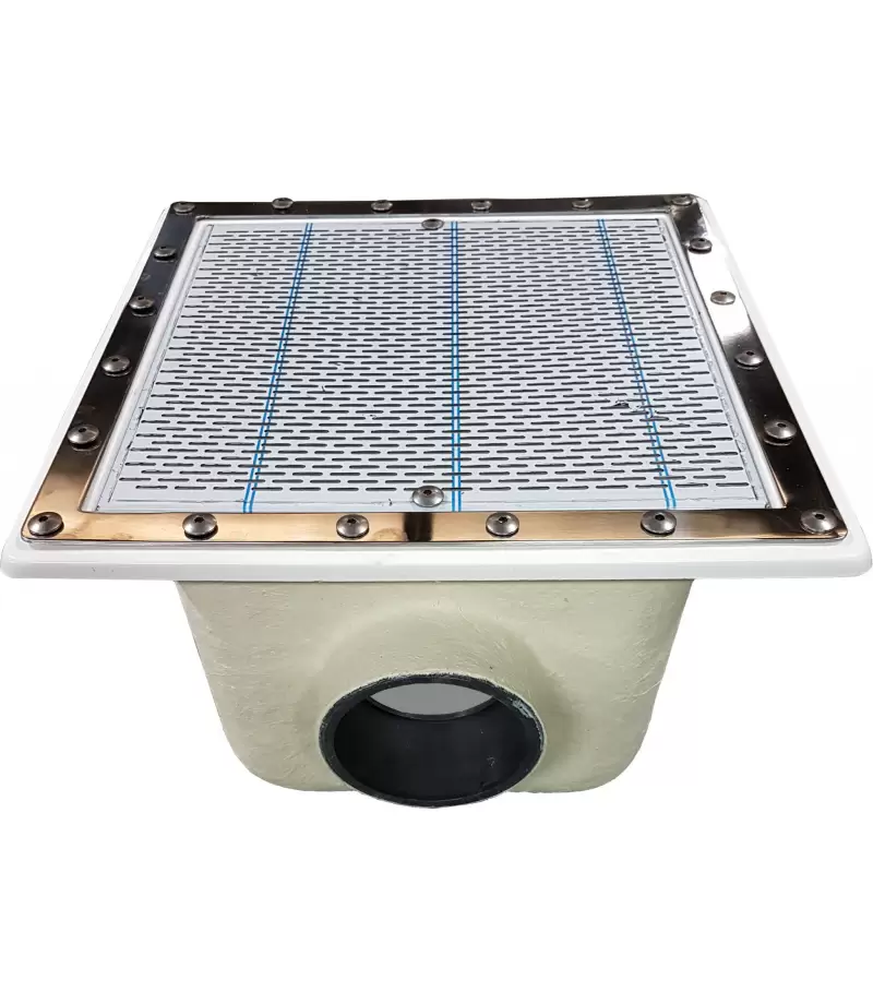 Sifon principal din poliester si fibra de sticla 515 mm cu iesire 125 mm - AstralPool