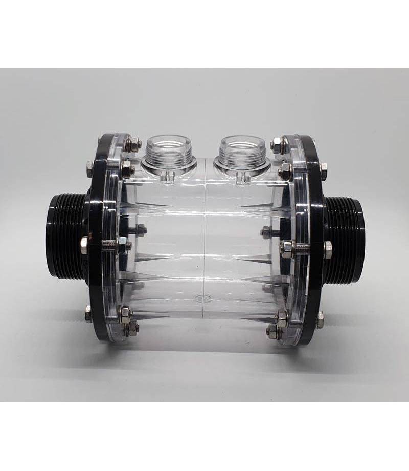 Camera Ionizare pentru 2 electrozi cu capace 2" pentru piscina - Sugar Valley