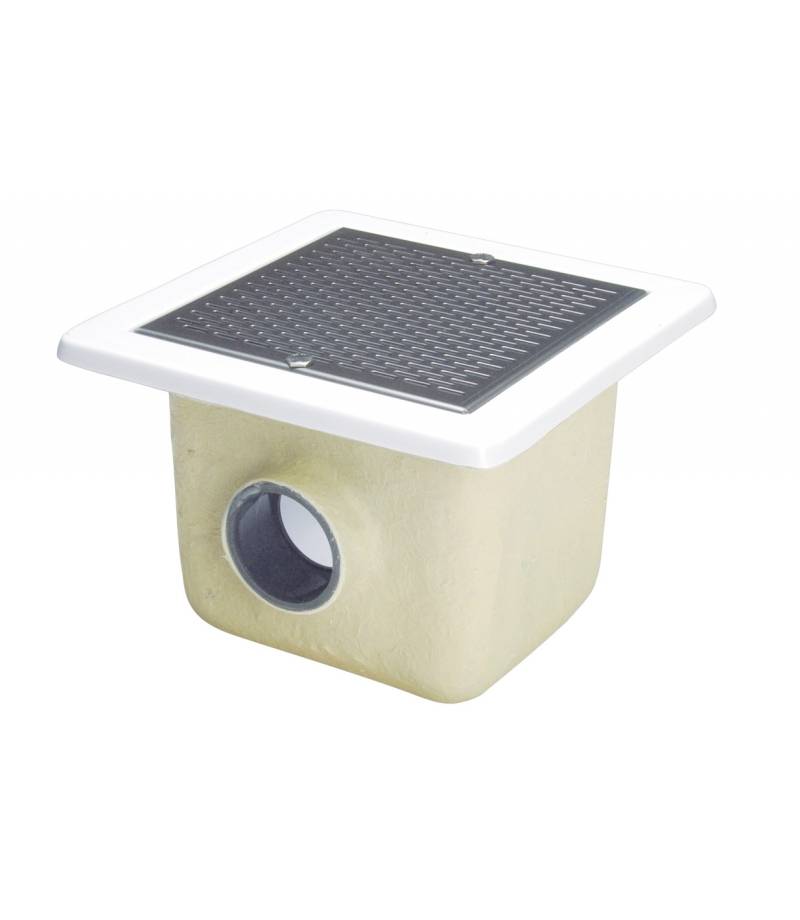 Sifon pardoseala pentru piscina din poliester si fibra de sticla  iesire 75 mm - AstralPool