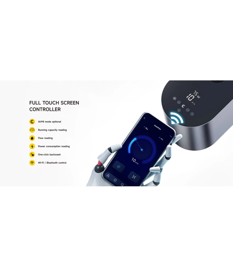 Pompa InverMaster IM20 WIFI full inverter 19.5mc/h 0.8kW 230V -AquaGem