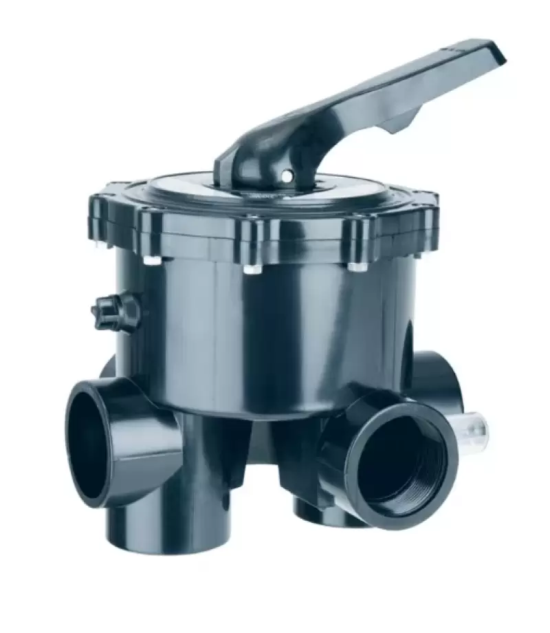 Vana multiport Classic 6 cai 11/2" fara racorduri, evacuare superioara si inferioara in baza vanei- AstralPool