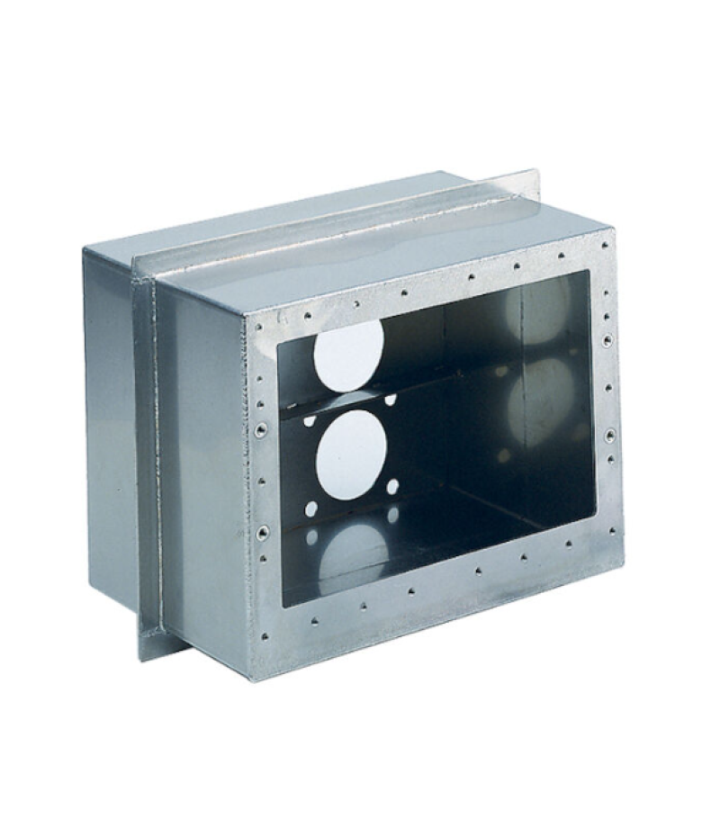 Nisa dubla din otel inox AISI-316 pentru placa frontala cu doua duze - AstralPool