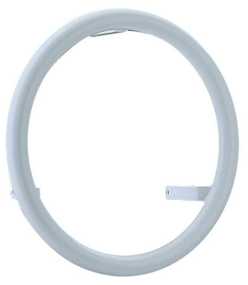 Maner rotund din otel inox vopsit in alb  - AstralPool