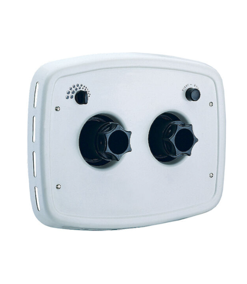 Placa frontala cu doua duze pentru nisa dubla din otel inox - AstralPool