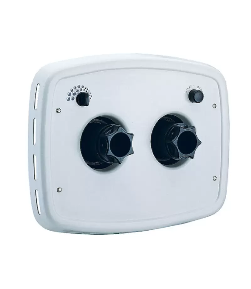 Placa frontala cu doua duze pentru nisa dubla din otel inox - AstralPool