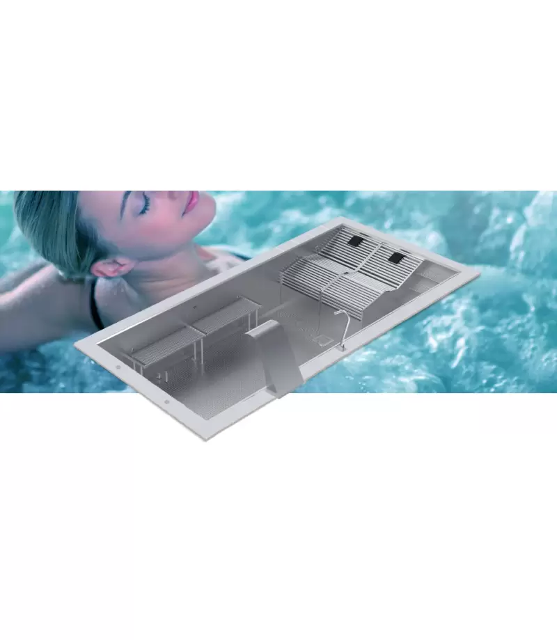 Piscina din inox cu skimmere COMFORT 7x3x1.2m - AstralPool