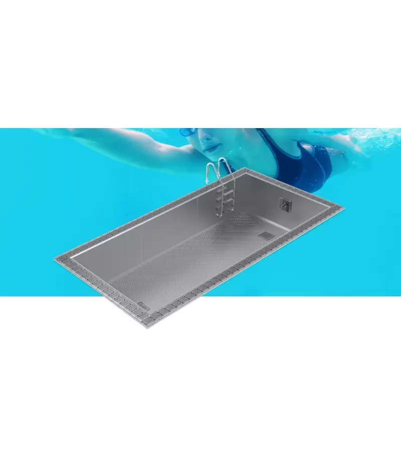 Piscina din inox cu overflow SPORT 7x3x1,2m - AstralPool