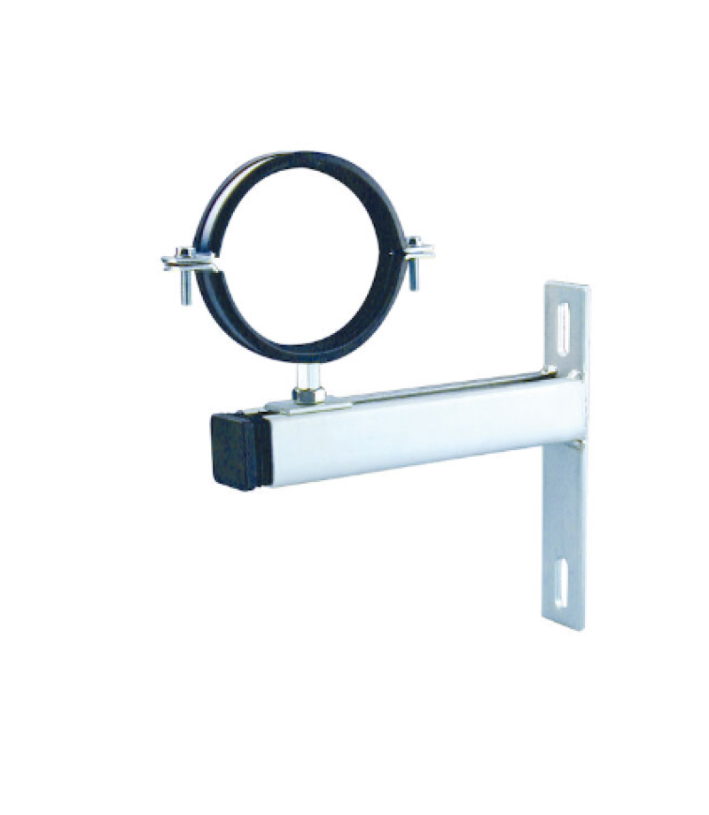 Colier anti-vibrati Ø 75 mm cu suport de perete din otel zincat - AstralPool