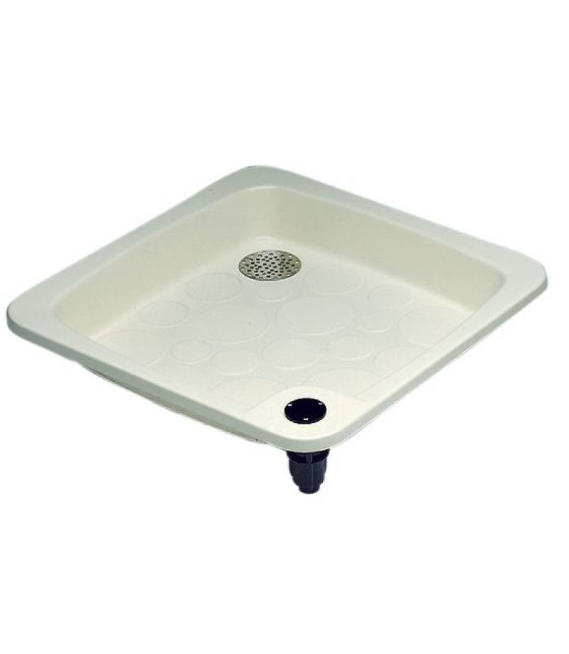 Cadita pentru dus Angel 80 x 80 cm cu ancora Ø 43 mm - AstralPool