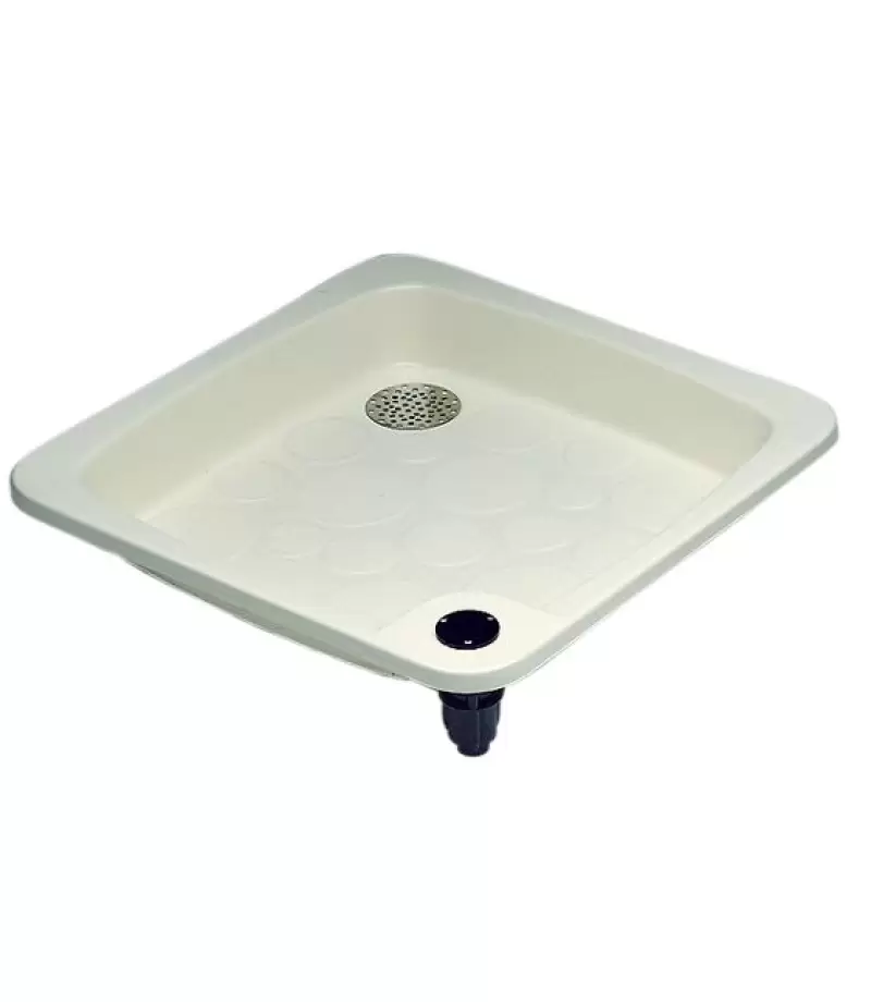 Cadita pentru dus Angel 80 x 80 cm cu ancora Ø 43 mm - AstralPool