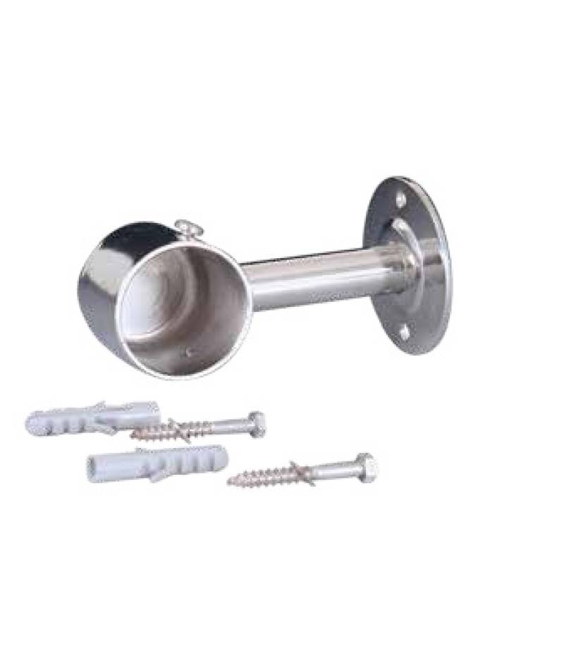 Suport de capat din Inox AISI316 d43mm cu flansa - Astralpool