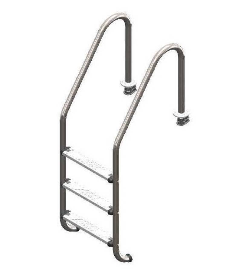 Scara piscina STANDARD INOX 304 cu 3 trepte standard - AstralPool