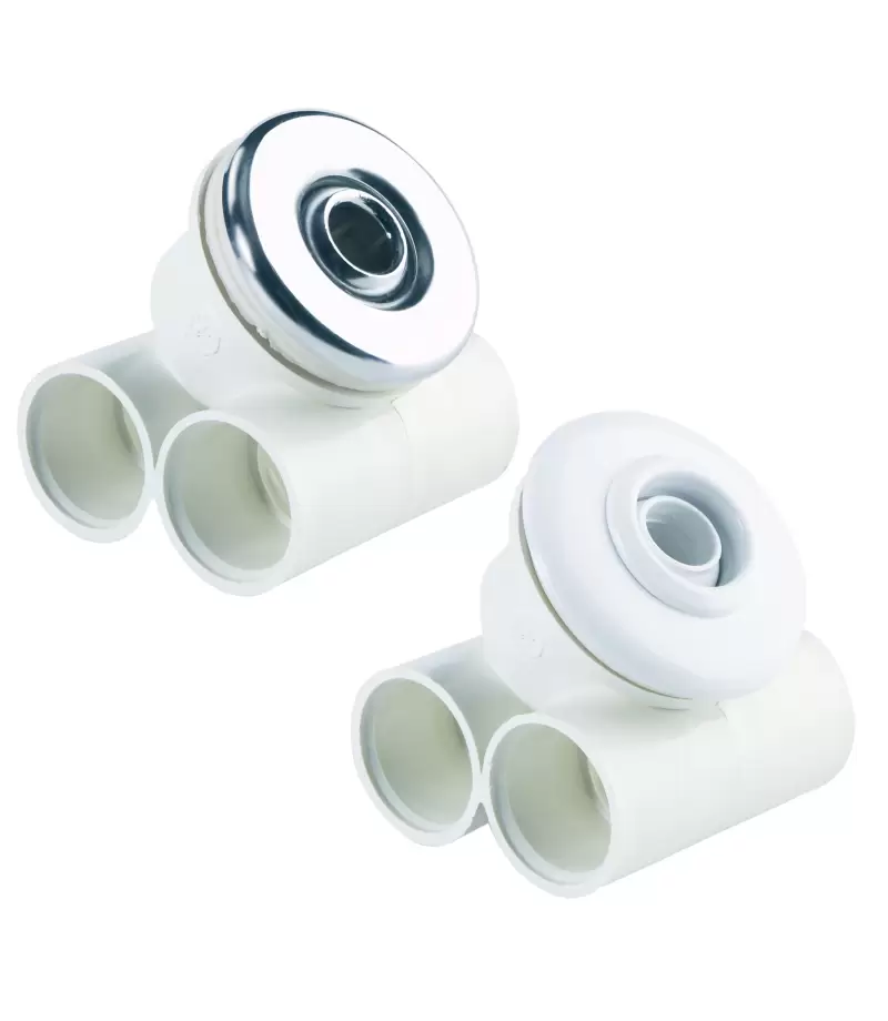 Jet cu dimensiunea de 1 1/4” panou frontal placat cu crom - AstralPool