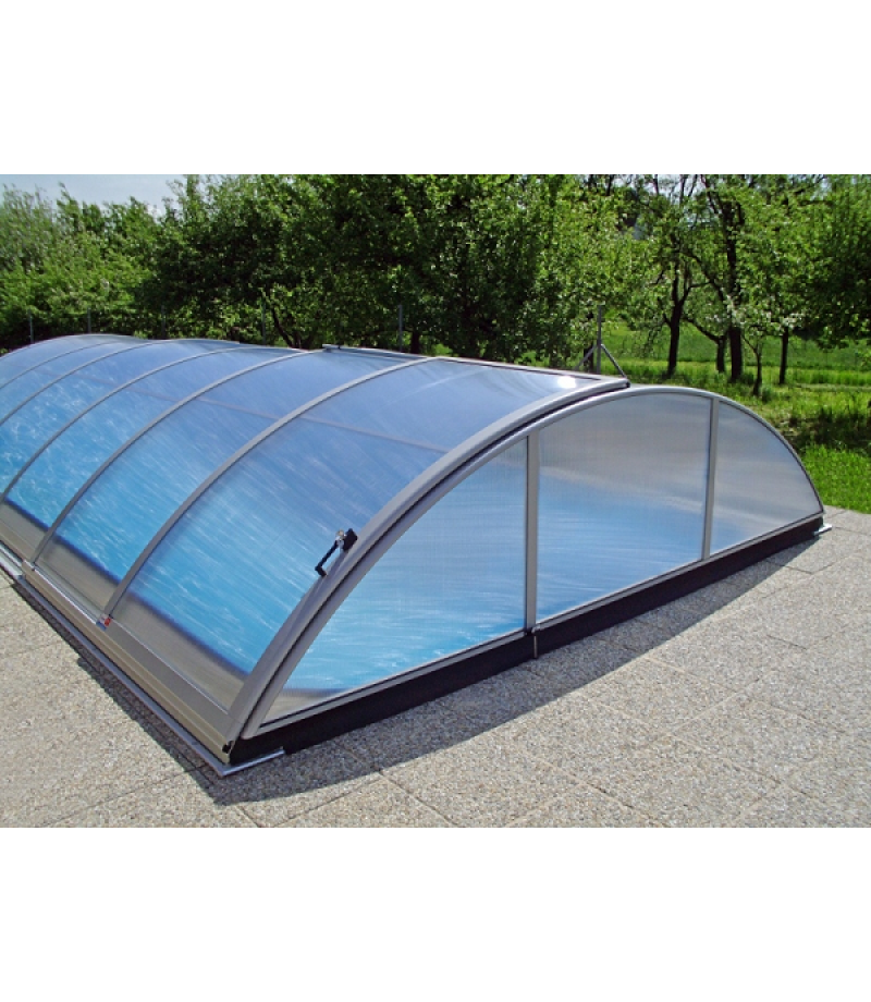 Acoperire piscina Azure Uni (l= 3,25m; L= 7,62m; H= 1,05m)