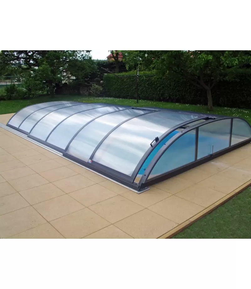 Acoperire piscina Azure Flat (l= 4,00m; L= 6,00m; H= 0,80m)