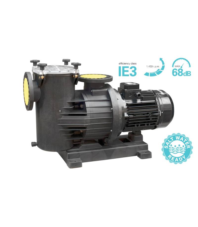 Pompa piscina MAGNUS-4 300 43m³/h H=10m 3CP 400V IE3 - SACI