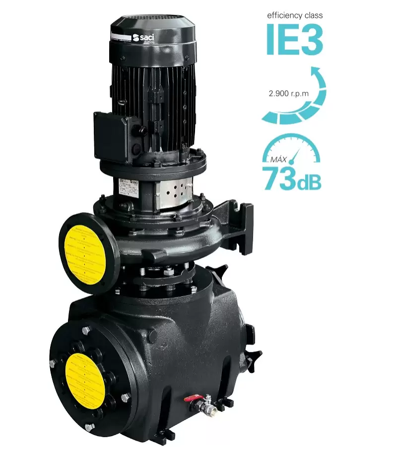 Pompa verticala CF-2 300 51m³/h H=10m 3CP 400V IE3 - SACI