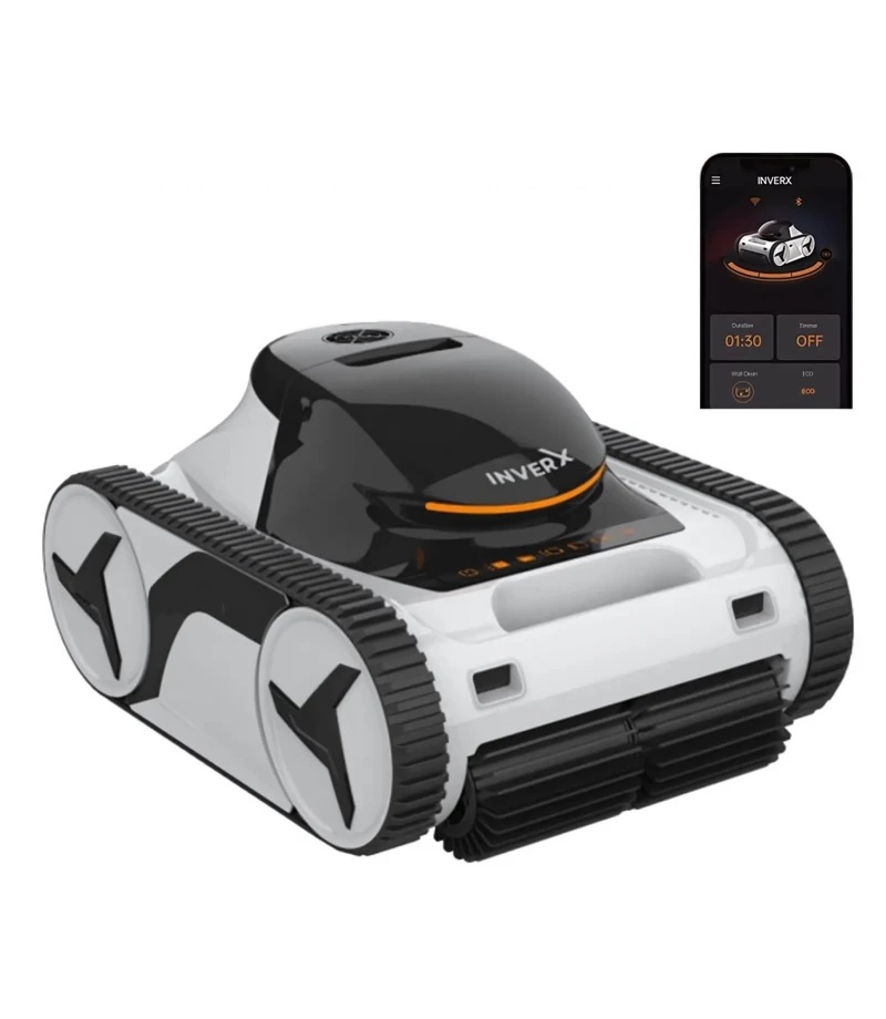 Robot curatare piscina X60-Warrior cu baterie, Wi-Fi si tehnologie full inverter - Fairland