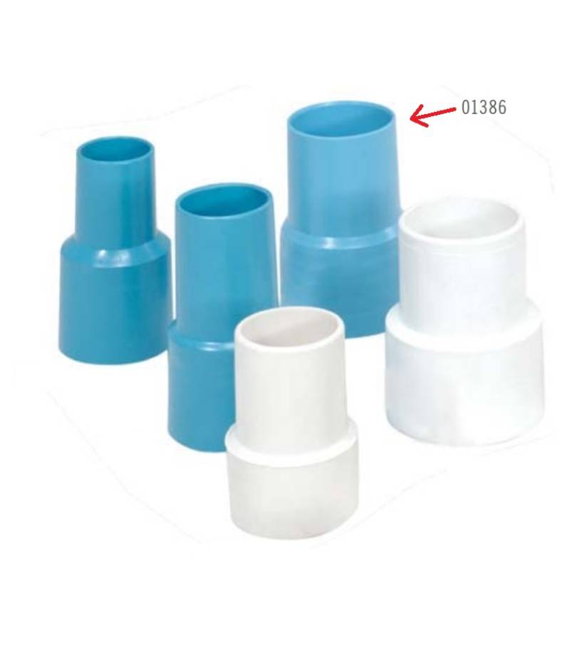 Mufa albastra de conectare pentru furtun transparent Ø 50  - AstralPool