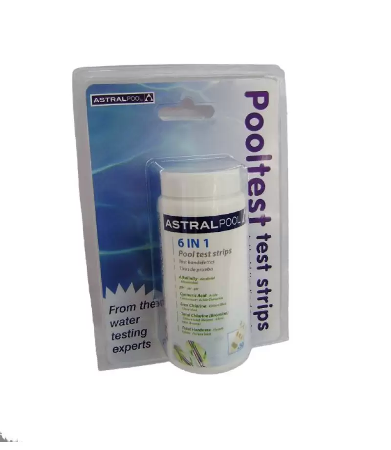 Benzi de testare 6 in 1 pentru piscina - AstralPool
