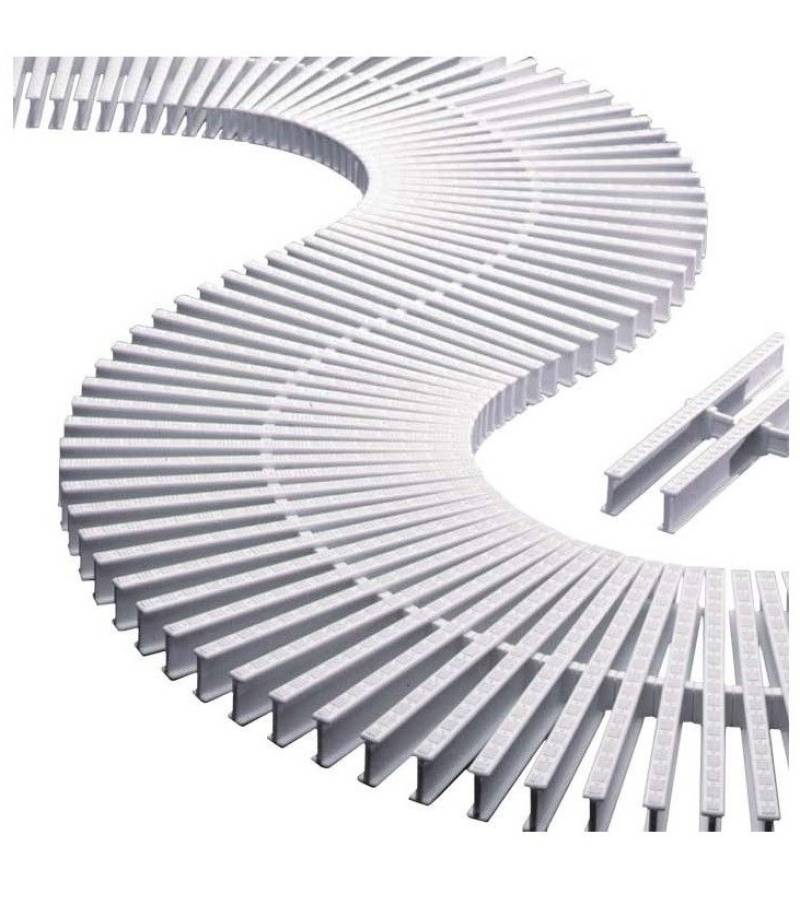Gratar flexibil cu o imbinare latime 245mm h=35mm (6.66ml)- Astralpool