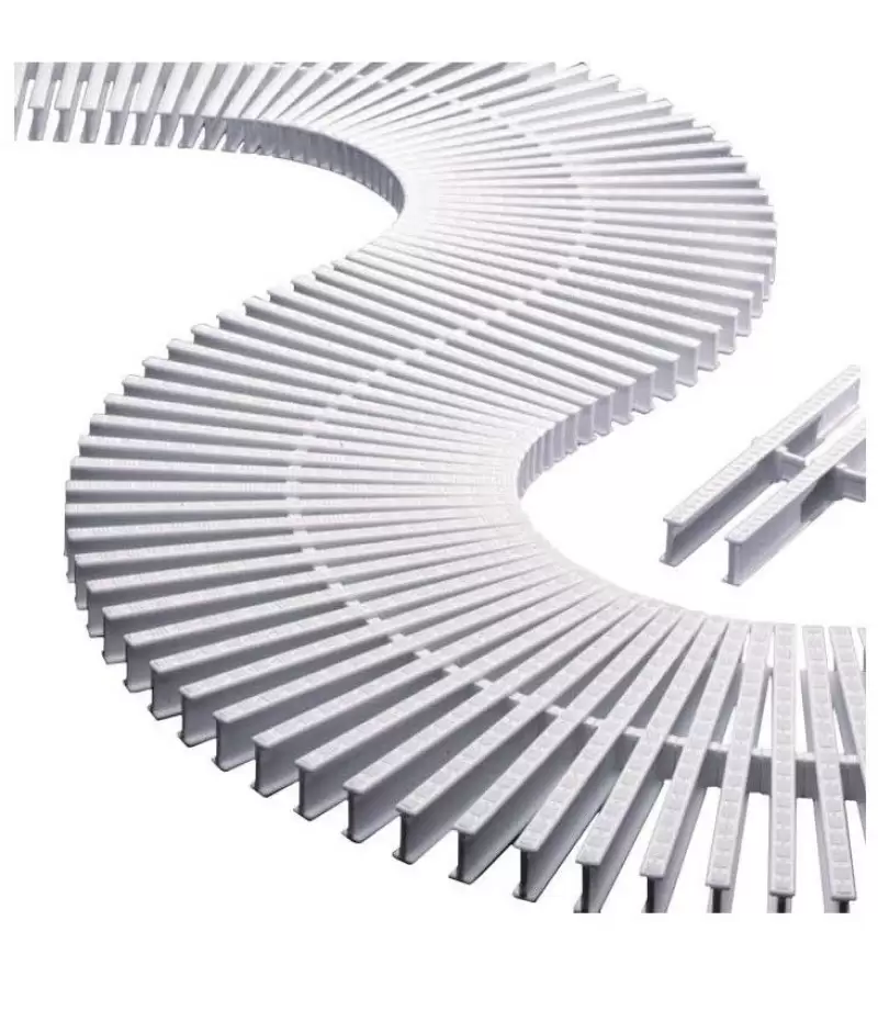 Gratar flexibil cu o imbinare latime 335mm h=35mm (5.55ml)- Astralpool