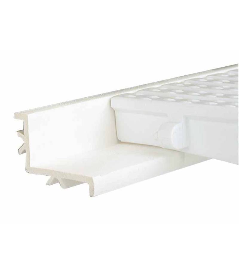 Suport profil L pentru fixare gratar piscina cu h=22-24mm - Poolzone