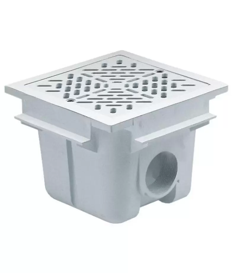 Sifon patrat pentru beton 210 x 210 mm - Astral Pool