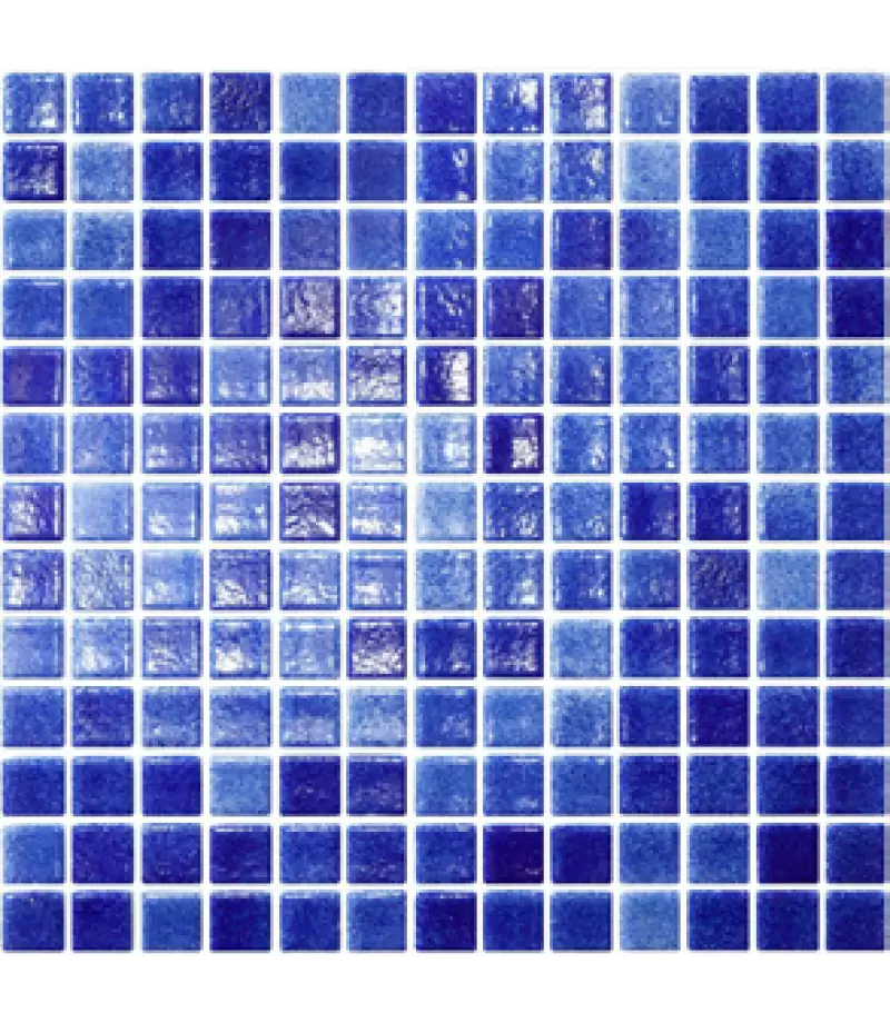 Mozaic de sticla Heavy Mist suport poliuretan, 2.5 x 2.5 cm