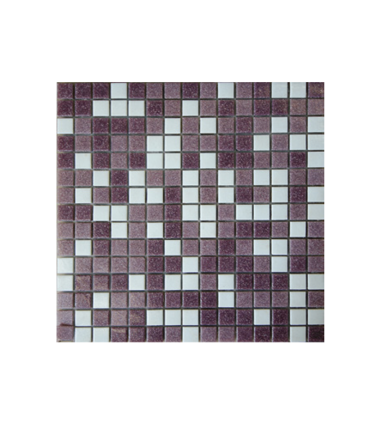 Mozaic din sticla  2 x 2 cm - Mix 308