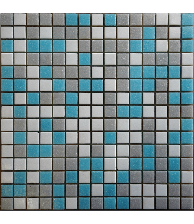 Mozaic din sticla  2 x 2 cm - Mix 403