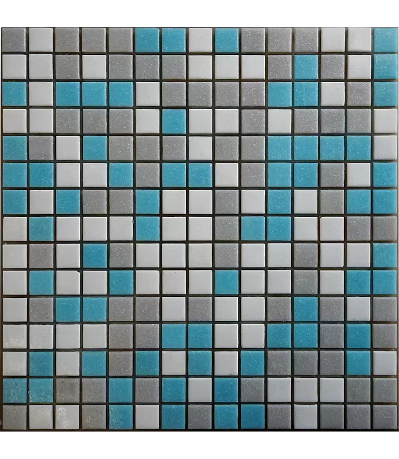 Mozaic din sticla  2 x 2 cm - Mix 403