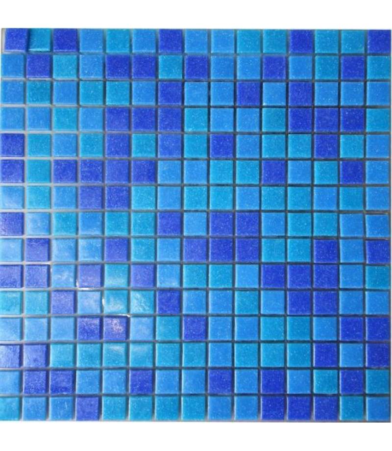 Mozaic din sticla  2 x 2 cm - Mix 103