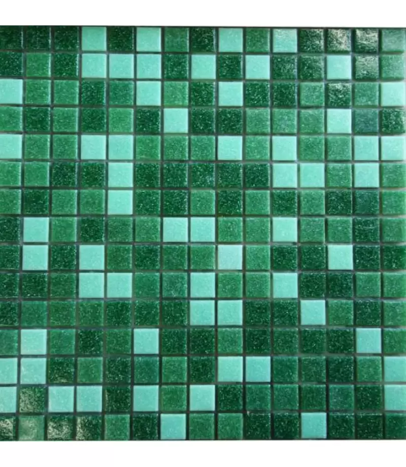 Mozaic din sticla  2 x 2 cm - Mix 404