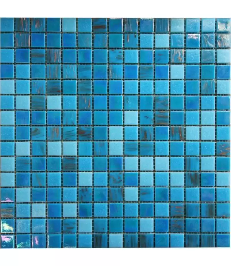 Mozaic din sticla  2 x 2 cm - POOL2