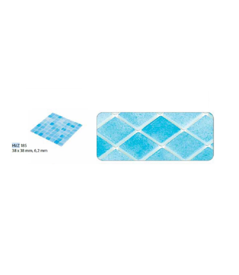 Mozaic vitroceramic 3,8 x 3,8 cm-HVZ185